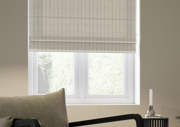Emily Bond George Stripe, Linen - Roman Blind - Image 5